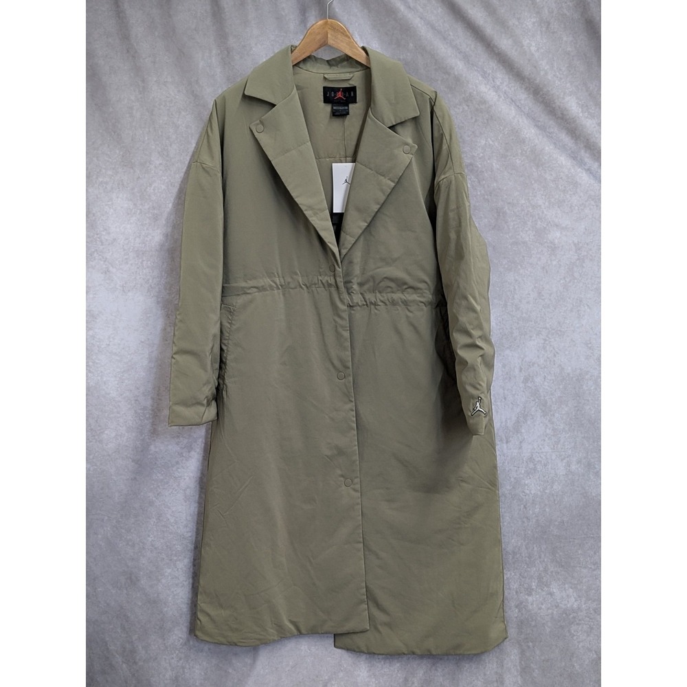 Trenchcoat Jordan Flight Trench Jacket DRO549-351 Women Medium Olive‎